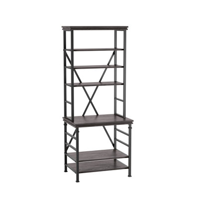 Sato 78"H Adjustable Shelves Bookcase
