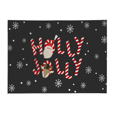 Tapis de cuisine Holly Jolly