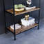 Sylvie 4 Tier Industrial Style Bookcase Living Room Shelving Unit With Metal Frame-1615040537-1666105146