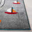 Tapis turquoise / ivoire pour enfants Hildreth-42065434
