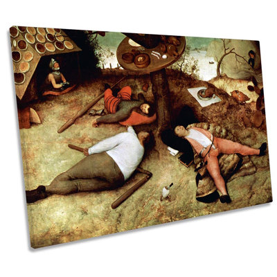 Pieter Bruegel The Land Of Cockaigne by Pieter Bruegel the Elder - 1 Piece Wrapped Canvas Wall Art