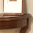 Retro Nut-Brown Solid Wood Console Table-868250032