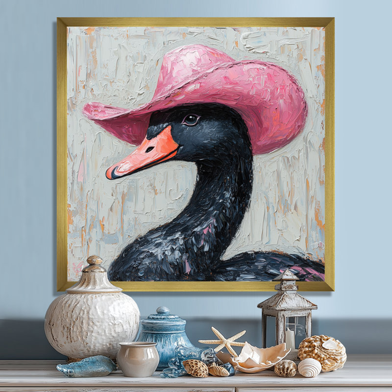 Keniqua - Animals Wall Art, Single Picture Framed Print, 16" H x 16" W, Gold