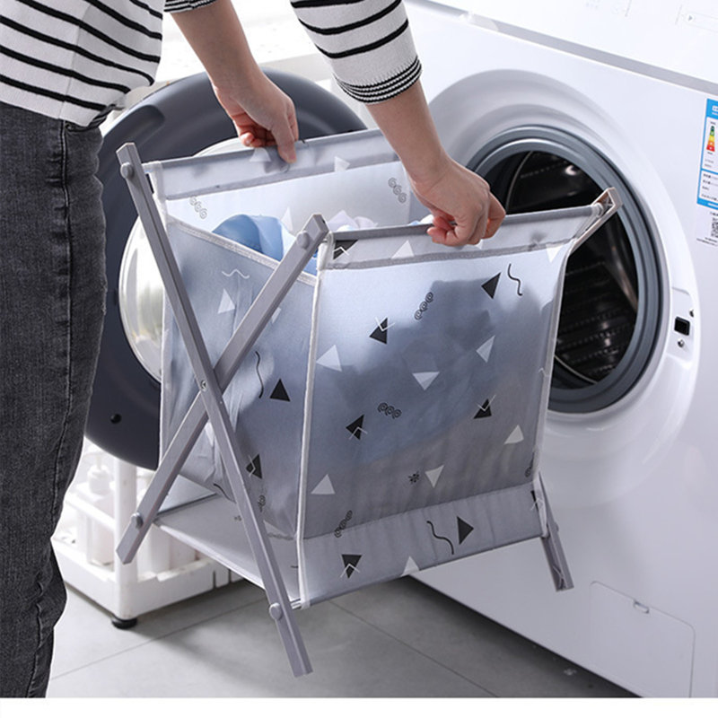 Household Laundry Bag Toy Clutter Bag Laundry Basket - Foldable Storage Ideal For Bedroom, College Dorm