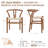 19.3" W Beech Dining Chairs-1453026916