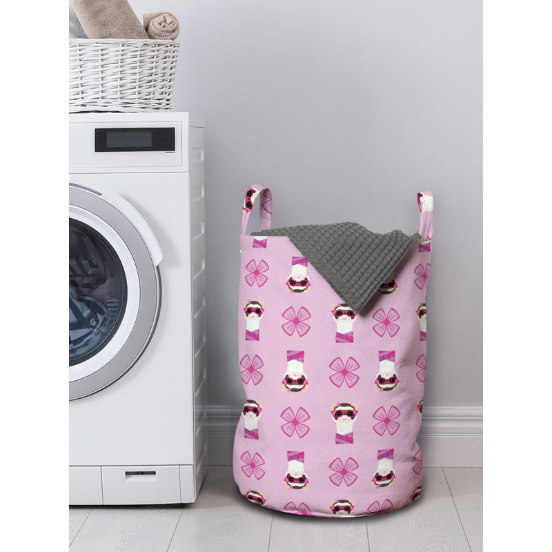 Fabric Laundry Bag with Handles
