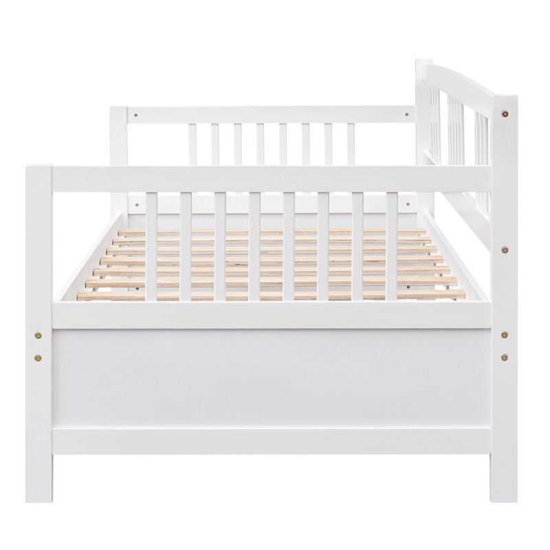 Modern Solid Wood Daybed, White