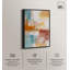 "Soft Impact III", impression murale sur toile par Art Remedy, cadre noir, 36 x 54-485147004-485150342
