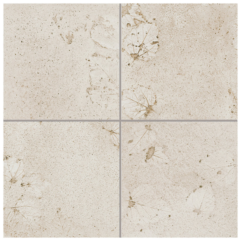 Stone Press 17-3/8 In. X 17-3/8 In. Porcelain Floor And Wall Tile