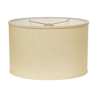 Beige Linen Oval Lamp Shade