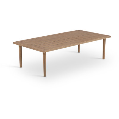 Table basse d'extérieur en aluminium Laguna