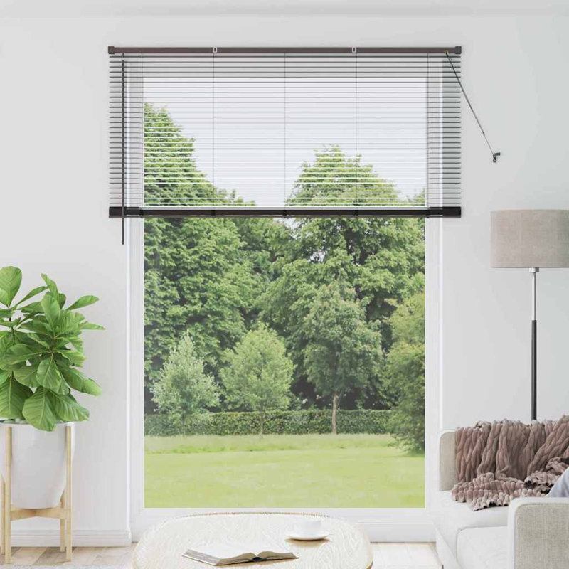 Venetian Blind, Black, 220cm L x 160cm W