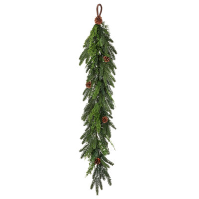 48.03'' in. Faux Cedar, Spruce Garland