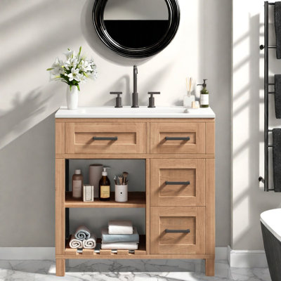 Rangement pour meuble-lavabo 30 po
