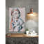 Hipster Girl by Parvez Taj - Wrapped Canvas Painting-39259584