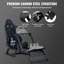 Fauteuil de jeu et de course inclinable ergonomique en similicuir avec repose-pieds Inbox-2127145920