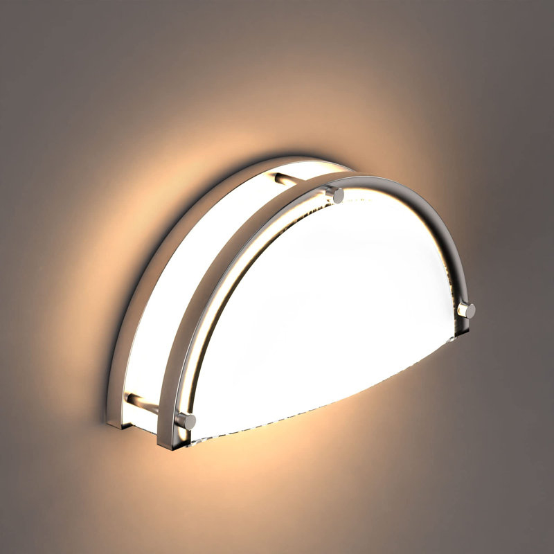 Steel LED Half Moon, 4000K