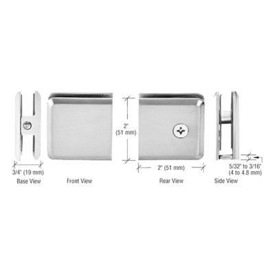 Wall Mount Clamp T-Hinge