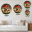 Fantasy Mushroom House - Horloge murale fantaisie-959577979