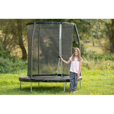 Trampolin 244 Cm Schwarz