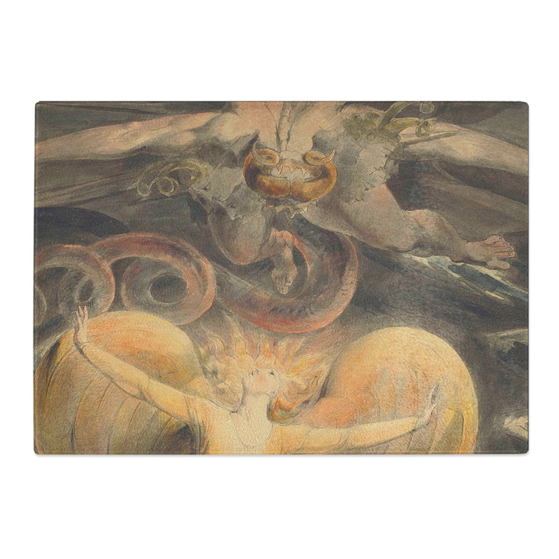 The Great Dragon by William Blake Chopping Board, 20cm W x 28.5cm L