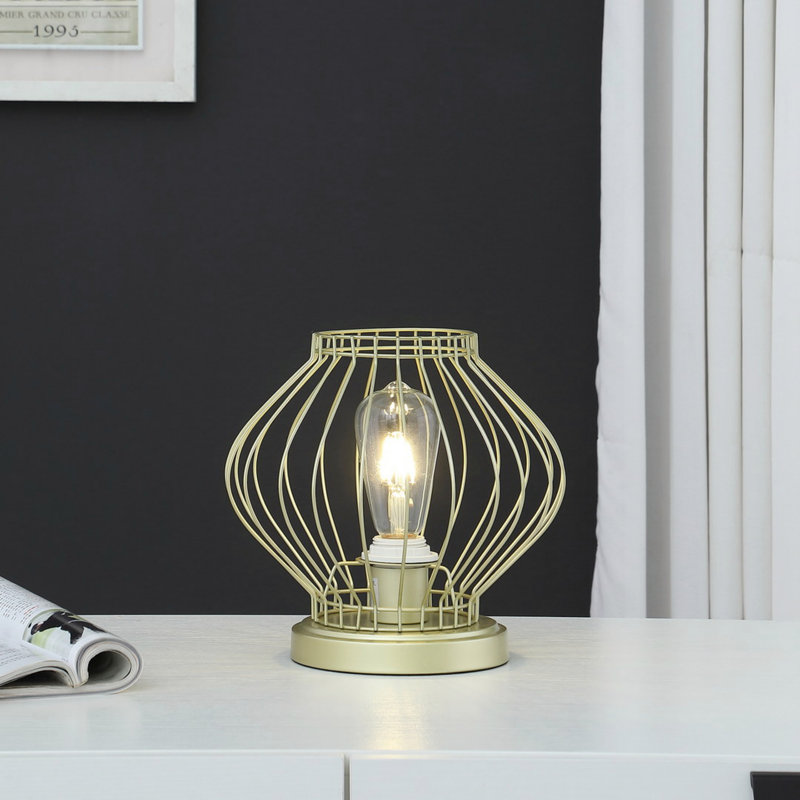 Lampe de table en métal 9,5 po