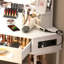 Chantle Dressing Table with Mirror-696398601