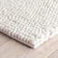 Tapis ivoire en laine / viscose Niels-41079180