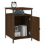 Cyndra 40cm W Iron Bedside Table-769736681