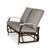 Banc oscillant avec coussins Askar