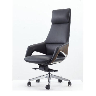 Weser Genuine Leather Office Chair