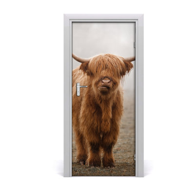 Cow Hill Door Decal