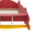 Lit plateforme avec roulettes Race-1573021205