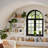 Extra Long Wall Mounted Shelves Set Of 4 With Heavy Duty Metal Brackets, Large Floating Shelves For Living Room, Bedroom, Bathroom, Kitchen, Modern Rustic Home Decor And Storage Solution-117316582