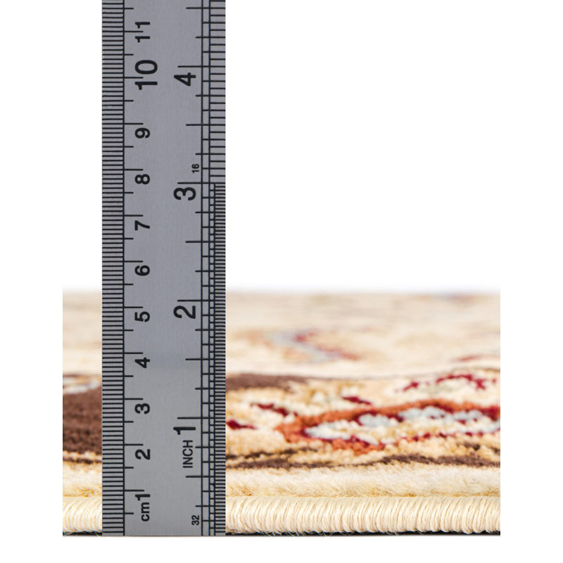 Niles Floral Indoor Rug, Round 6'1"
