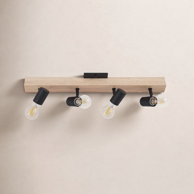 Prisha Matte Black Adjustable Track Head