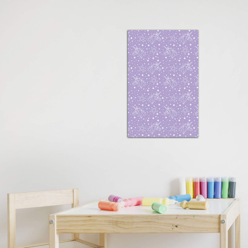 «Everyday Stay Magical III» par Ilis Aviles - impression d'art graphique, H 60 po x l 40po x P 1,5 po, Toile tendue