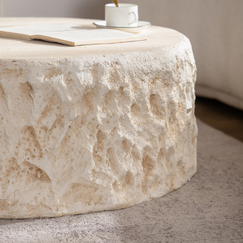 Table basse ronde Mgo Mid-Century