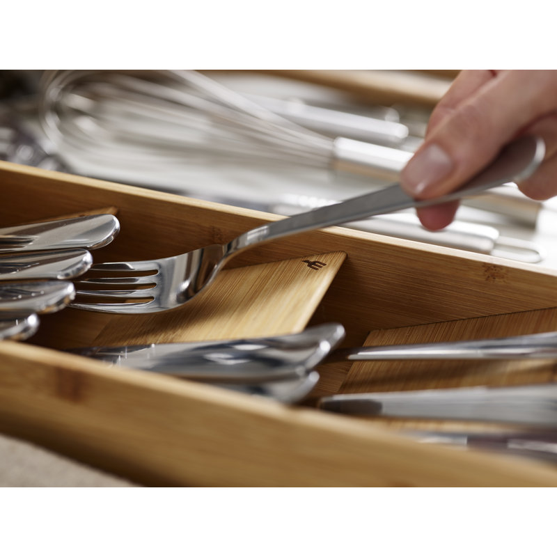 Joseph Joseph DrawerStore Compact Bamboo Silverware Organizer