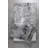 Carl Collection Grey Modern Abstract Area Rug-1042989735