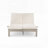 5-position Outdoor Adjustable Double Chaise Lounge-22727189
