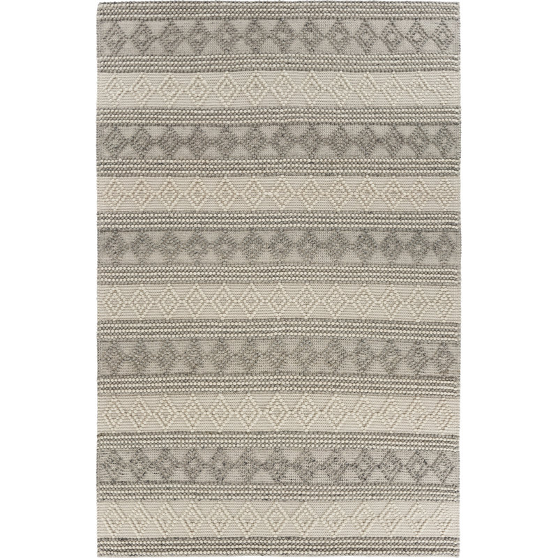 Aezaz Moroccan Indoor Rug, Rectangle 5' x 8' 