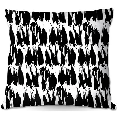 Abstract Reversible Throw Pillow