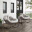 Chaise berçante d'extérieur en rotin-54770711