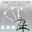 Fauteuil de jeu mignon avec oreille de chat avec support lombaire et coussin Paw Print-1022539183