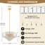 Lustre moderne en cristal à 4 niveaux-957606511-957606510