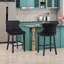 Tabourets de bar rembourrés en velours Merelin-401818689