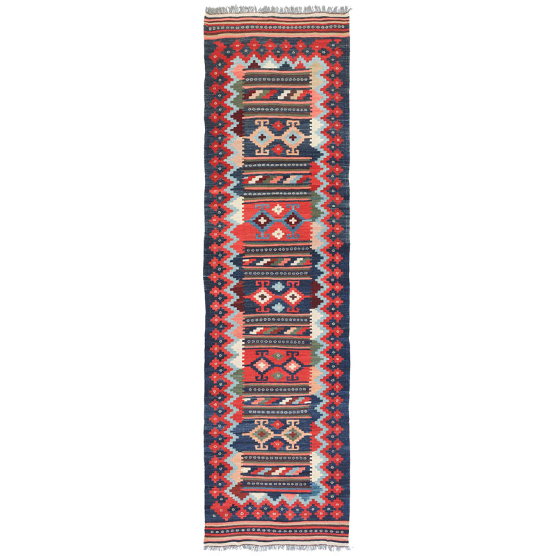 Kilim Flatweave Kilim Wool Oriental Area Rug
