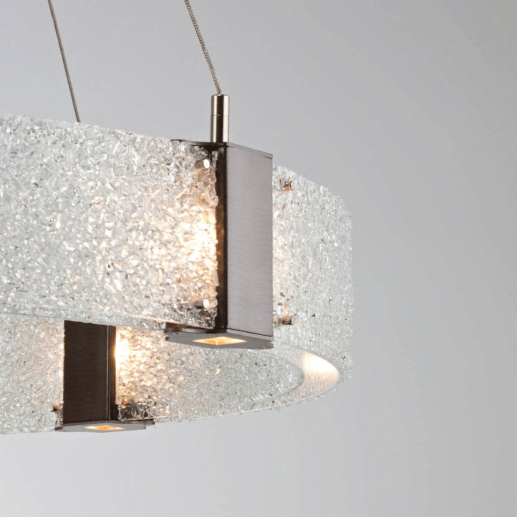 Parallel 2 Tier Ring Chandelier