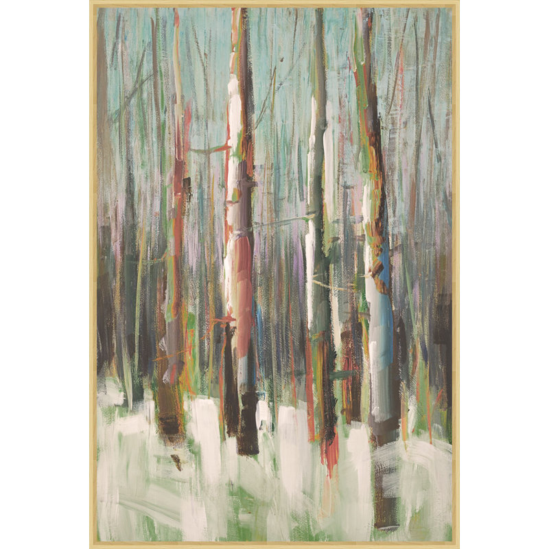 Shadowed Woodland 1 Print, 25.25" H x 17.25" W